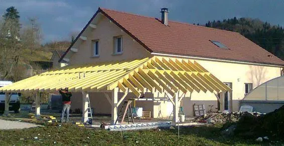 Terrasse près de Châtelneuf